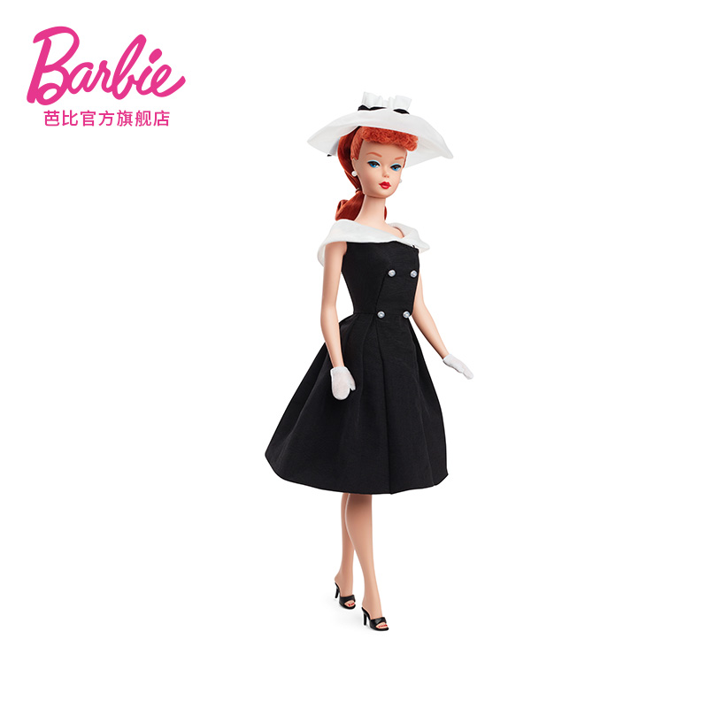 Mattel Toy Barbie - Bambola Barbie Silkstone 1962 Replica Originale