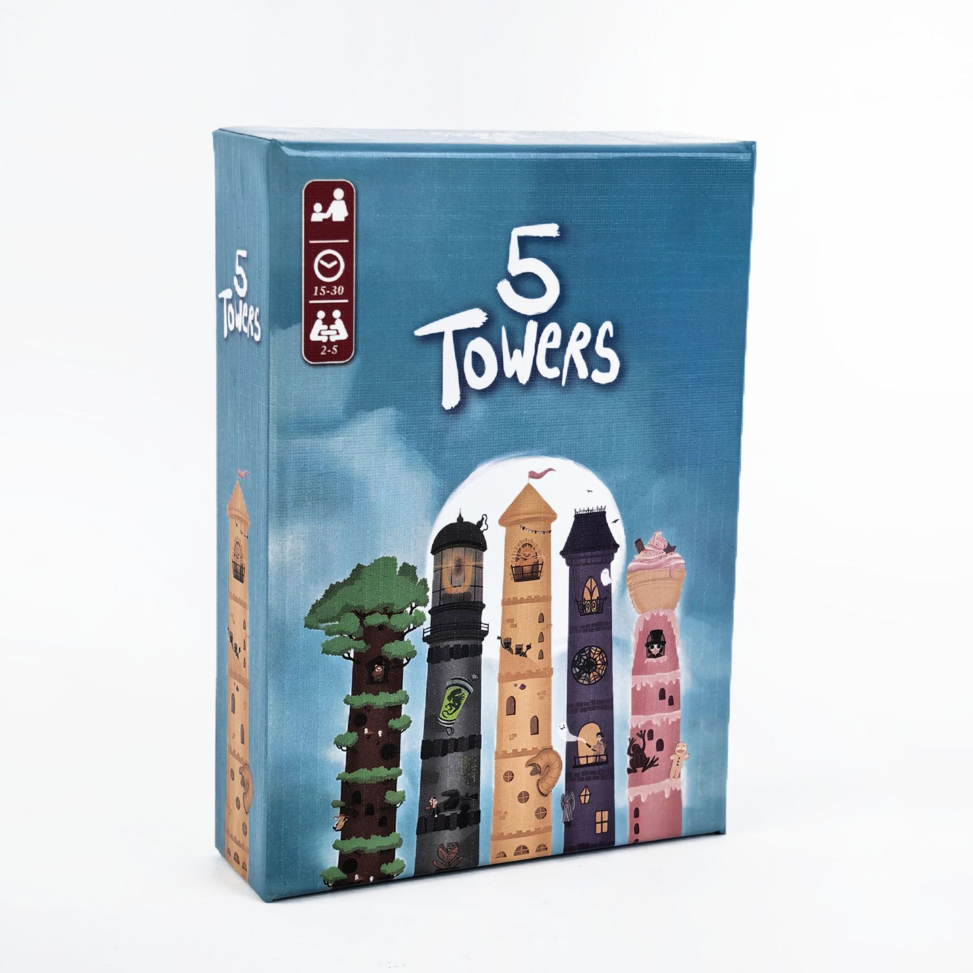Strategy Board Game - 5 torce strategia impilabile torre puzzle