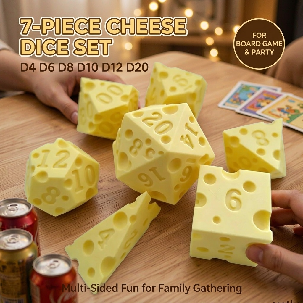Board Game Live - Set Di Dadi A Forma Di