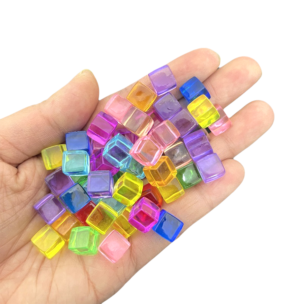 Board Game Catan - 100 pz/set 8mm Trasparente Quadrato Angolo